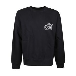 Awake Ny Men Script Crew Neck Sweatshirt